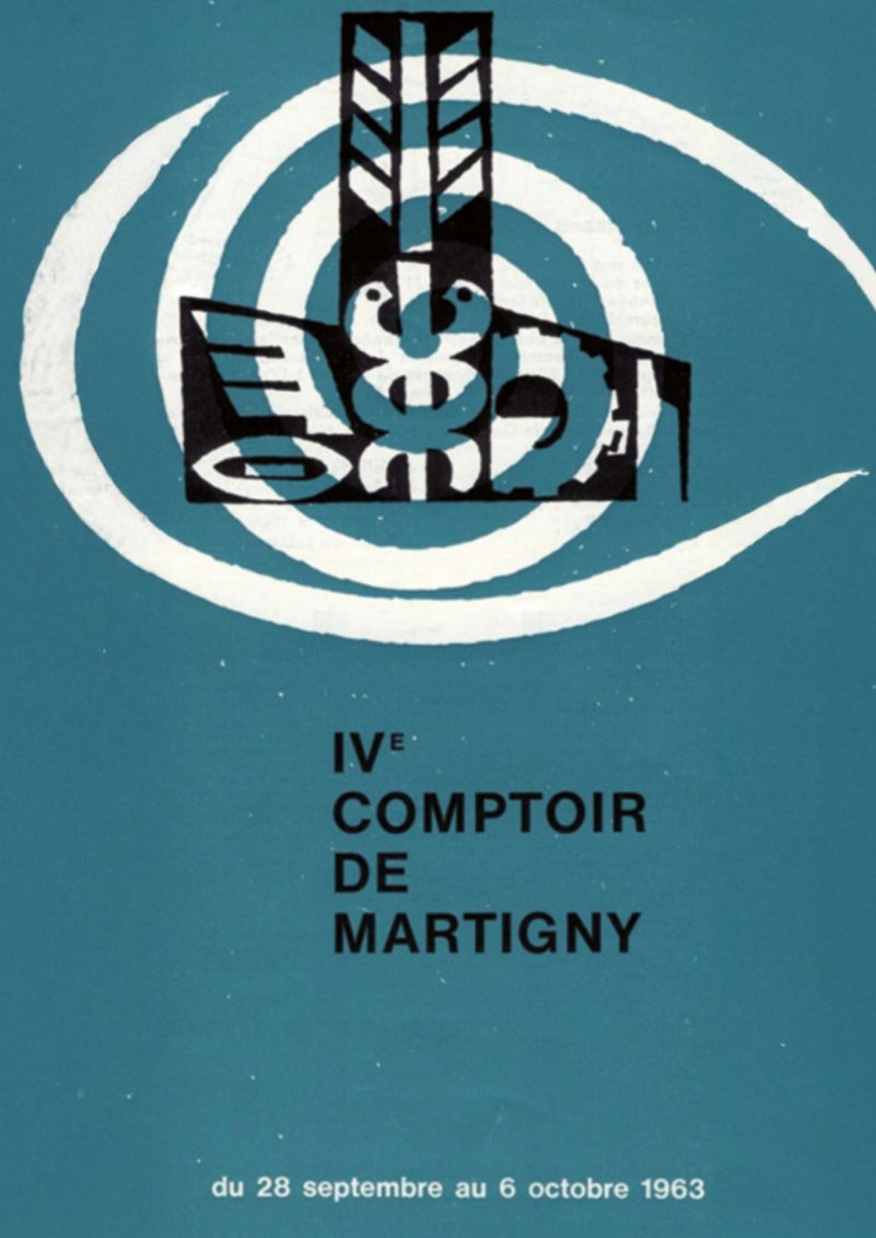 Foire du Valais - Affiche 1963