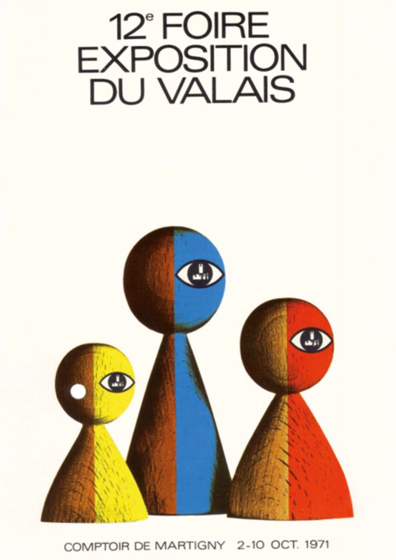 Foire du Valais - Affiche 1971