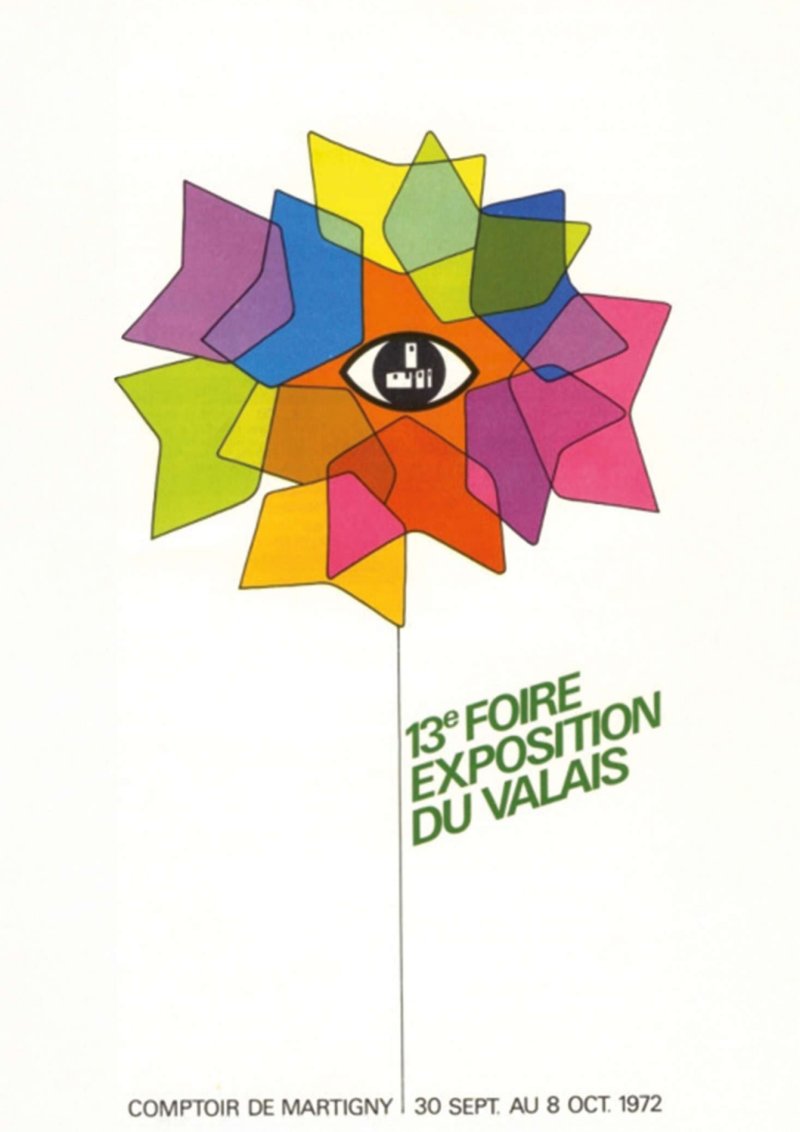 Foire du Valais - Affiche 1972