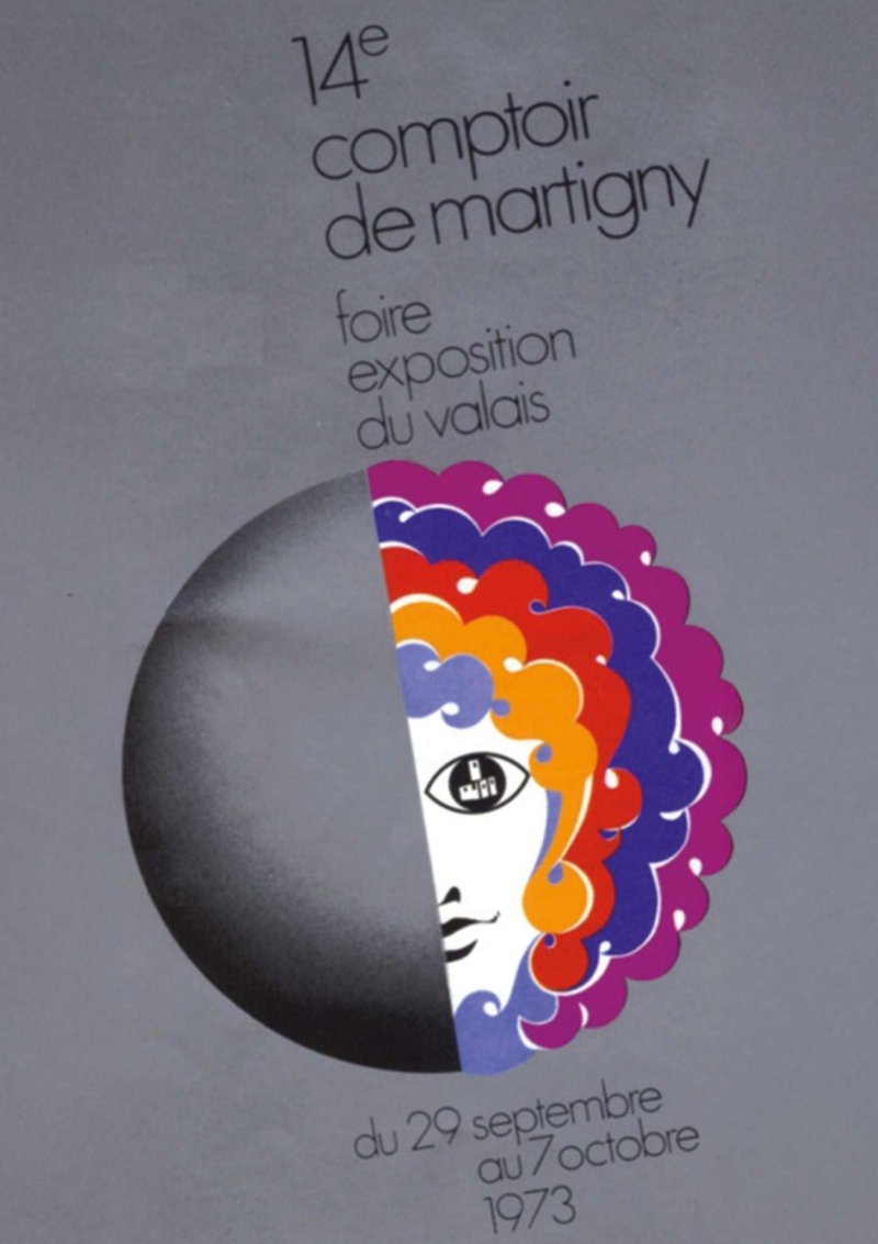 Foire du Valais - Affiche 1973