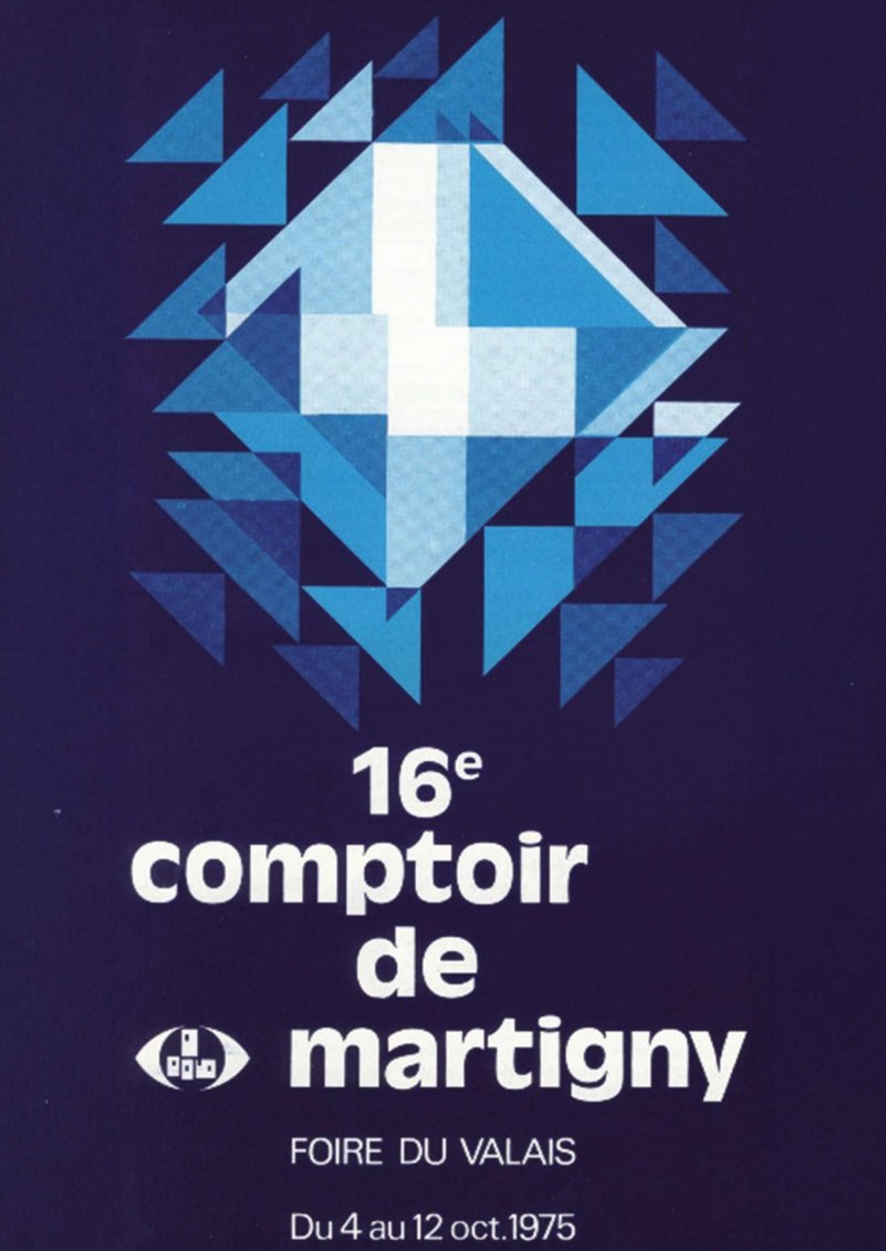 Foire du Valais - Affiche 1975