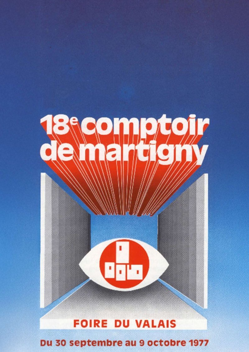 Foire du Valais - Affiche 1977