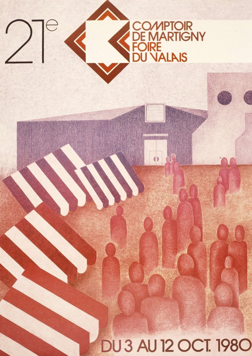 Foire du Valais - Poster 1980