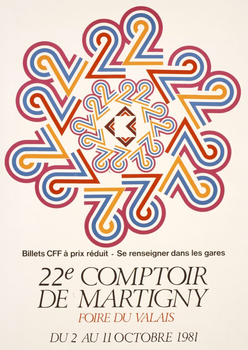 Foire du Valais - Affiche 1981