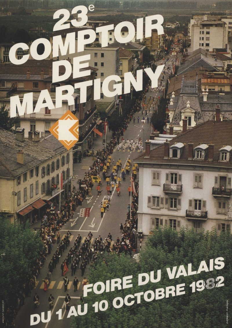 Foire du Valais - Affiche 1982