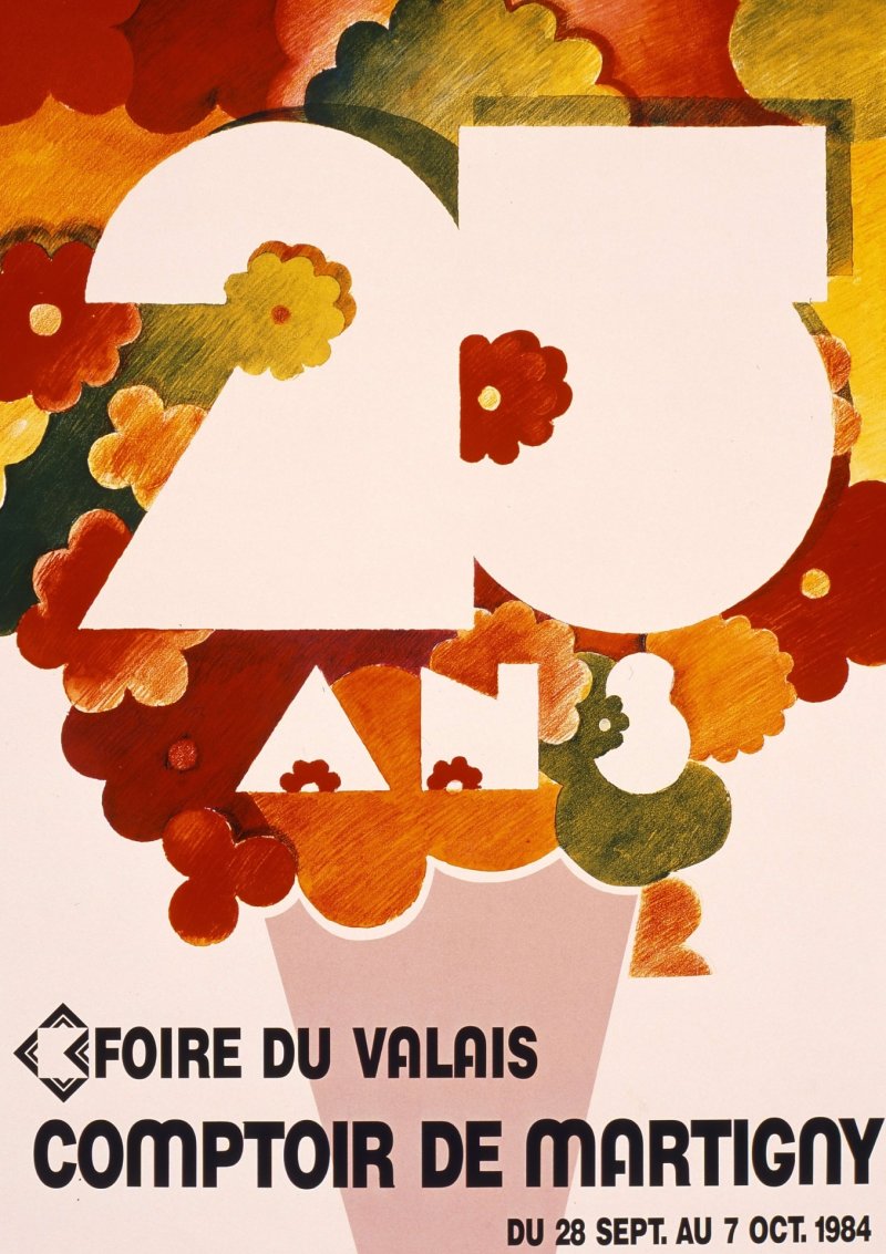 Foire du Valais - Affiche 1984