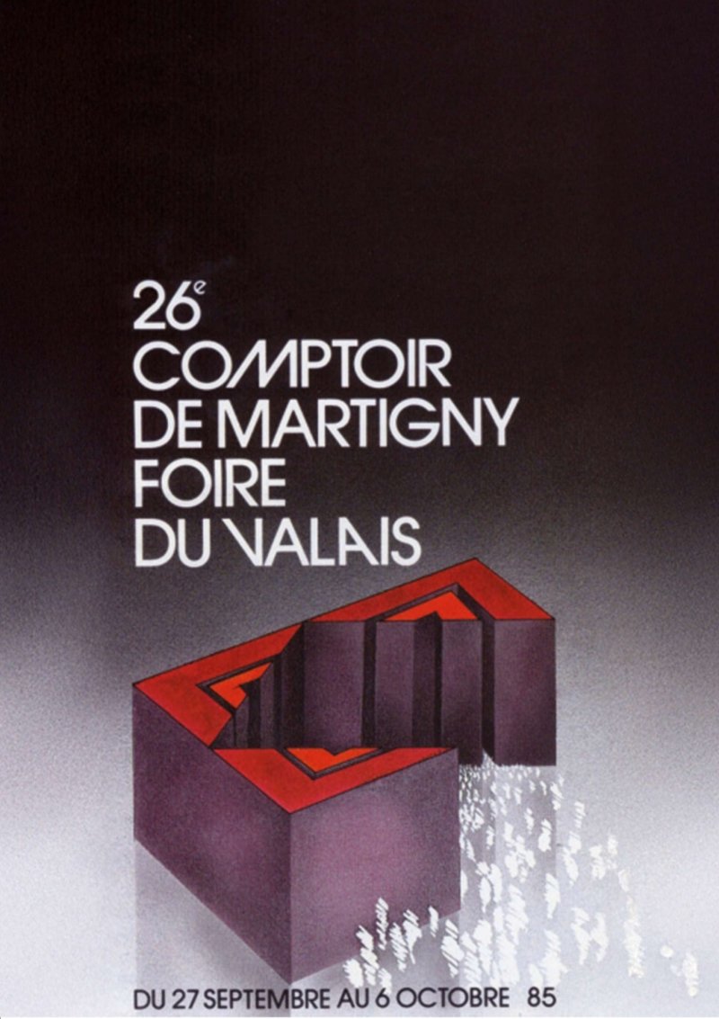 Foire du Valais - Affiche 1985