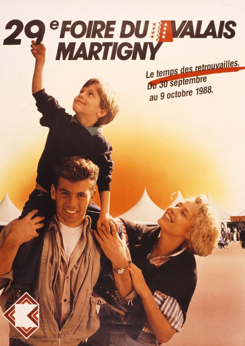 Foire du Valais - Affiche 1988