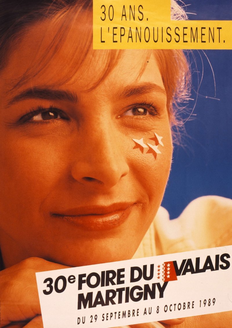 Foire du Valais - Affiche 1989