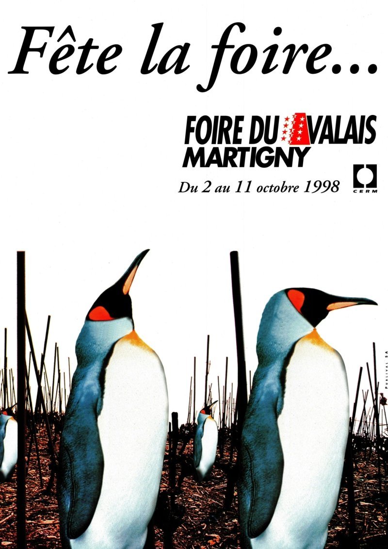 Foire du Valais - Affiche 1998